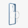 ACS11163 - Galaxy S26 Plus Case Ultra Hybrid (Mag Fit) Light Blue showing the back and partial side with mag fit technology