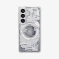 ACS10967 - Galaxy S26 Plus Case Ultra Hybrid Zero One (Mag Fit) White showing the back