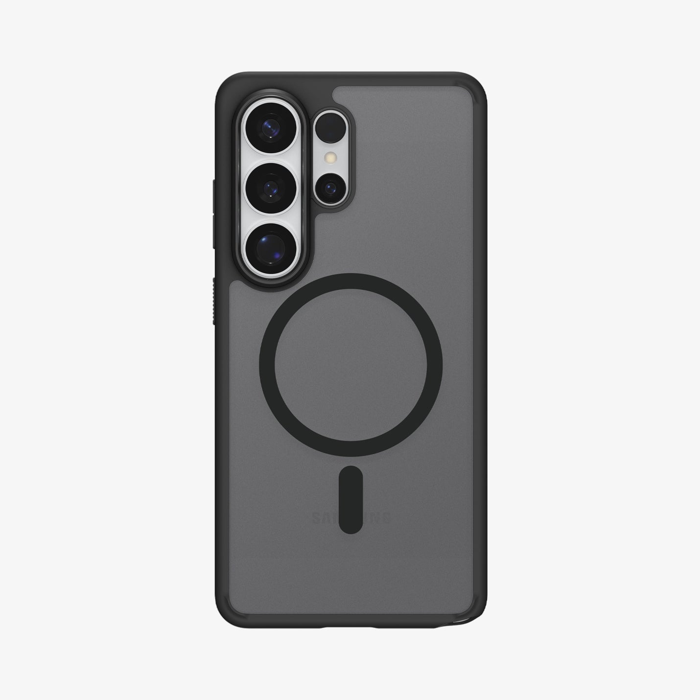 ACS10960 - Galaxy S26 Ultra Case Ultra Hybrid (Mag Fit) Frost Black showing the back