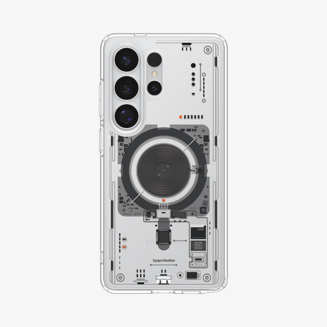 ACS10963 - Galaxy S26 Ultra Case Ultra Hybrid Neo One (Mag Fit) showing the back