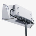 AMP09408 - Starlink Gen 3 Mount | STL310 in White showing the back, side and bottom