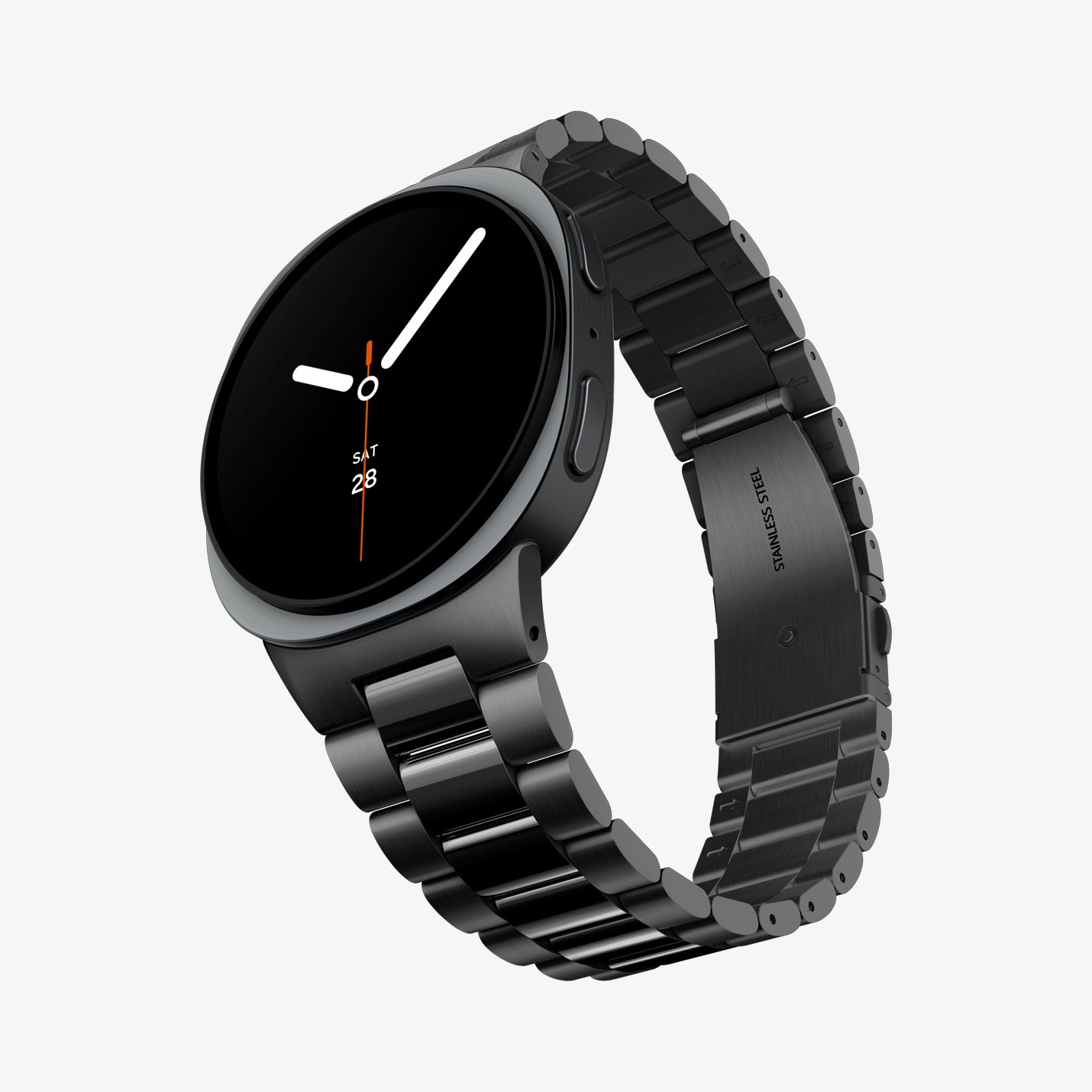 AMP11608 - Galaxy Watch 9 Series - Modern Fit 316L Band showing the side and inside