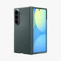 ACS11493 - Galaxy Z Fold 8 Ultra Air Fit Pro (Mag Fit) Abyss Green showing the side profile of the Galaxy Z Fold 8 Ultra with the Air Fit Pro MagFit case, highlighting the slim bumper and button cutouts.