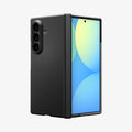 ACS11492 - Galaxy Z Fold 8 Ultra Air Fit Pro (Mag Fit) Black showing an angled view of the Galaxy Z Fold 8 Ultra with the Air Fit Pro MagFit case, folded open with the screen displaying a blue and yellow gradient.