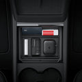 ACP10637 - Tesla Series - Center & Armrest Organizer Bundle showing the items inside organizer