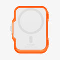 AFA11381 - MagSafe Card Holder Tintap (MagFit) in Frost Clear Orange showing the back