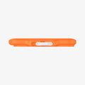 AFA11380 - MagSafe Card Holder Tintap (MagFit) in Orange showing the side