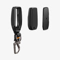 ACS11366 - Toyota Key Fob Cover | TK100 showing key fob cover exploded view with Toyota key fob and carbon fiber back panel separated