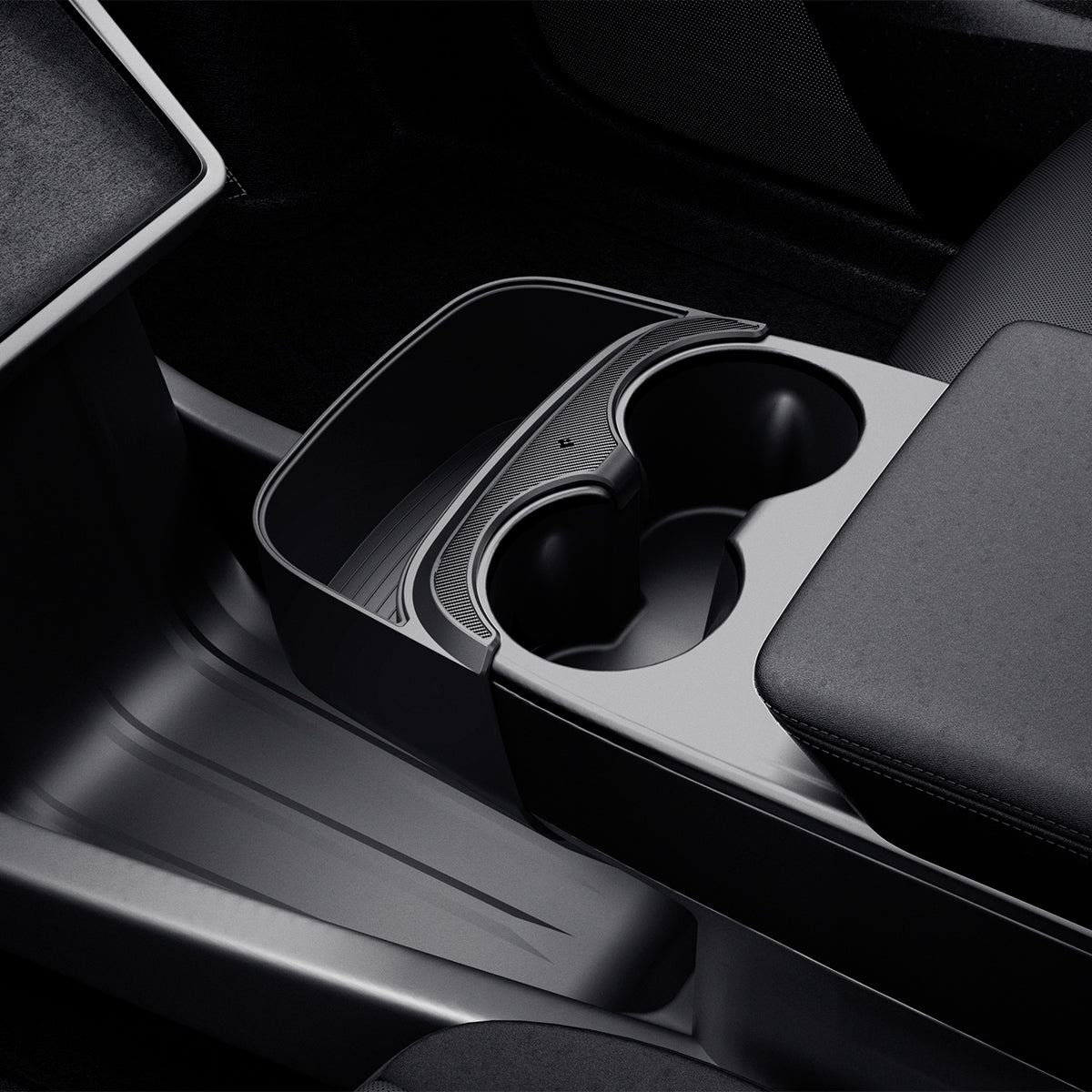 ACP11170 - Tesla Series - Console Extender | TO220CYS in Black showing top