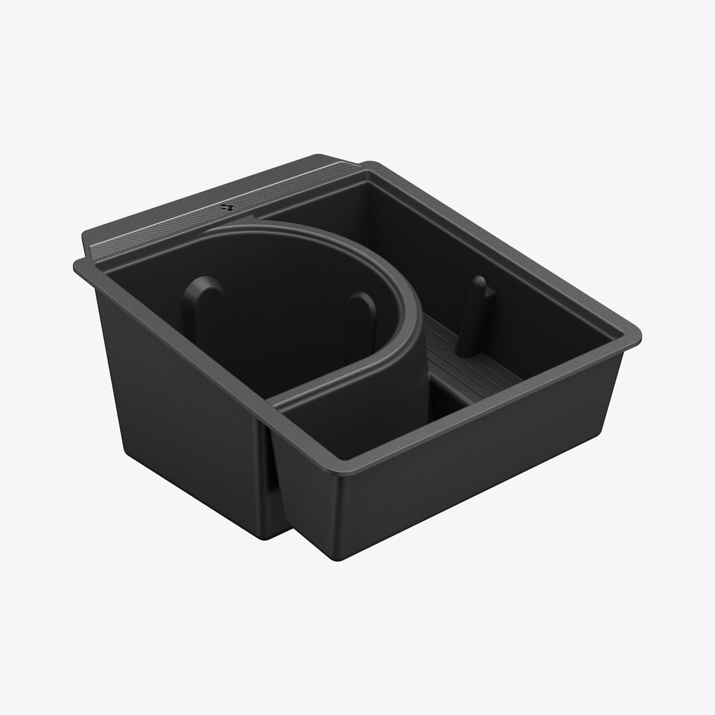 ACP10951 - Tesla Series - Sliding Console Organizer with Bottle Holder | TO220SC showing top view of organizer
