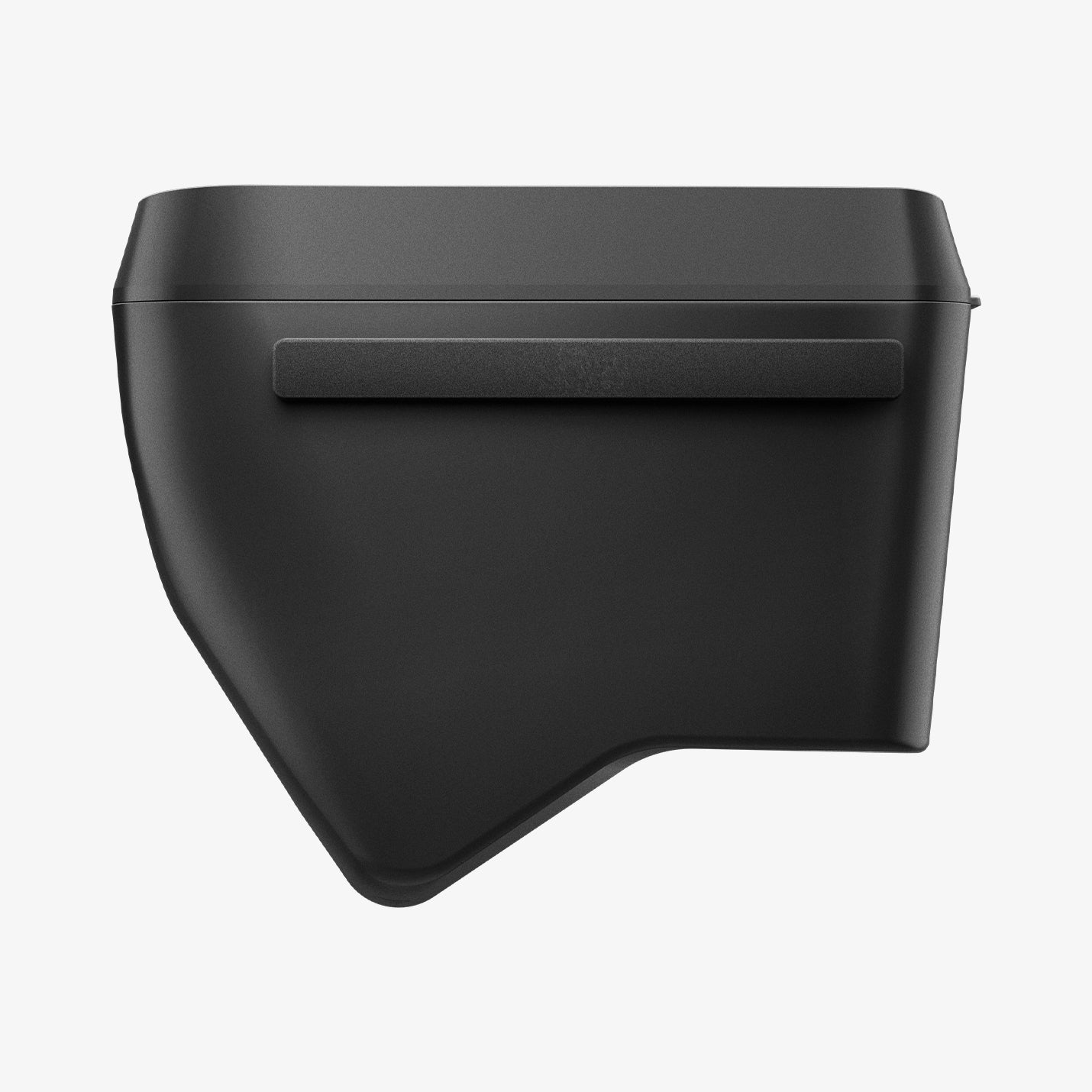 ACP11106 - Tesla Series - Car Trash Can | TO281J showing the closed black trash bin with a sleek exterior and side mounting bar for secure placement inside the vehicle.