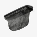 ACP11106 - Tesla Series - Car Trash Can | TO281J showing a slim black trash bin with a removable liner bag designed to hang neatly inside a vehicle interior.
