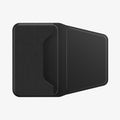 AFA11978 - MagSafe Card Holder Valentinus S-2 (Mag Fit) in Black showing the wallet unfolded with interior panels, a card pocket, and a foldable structure.