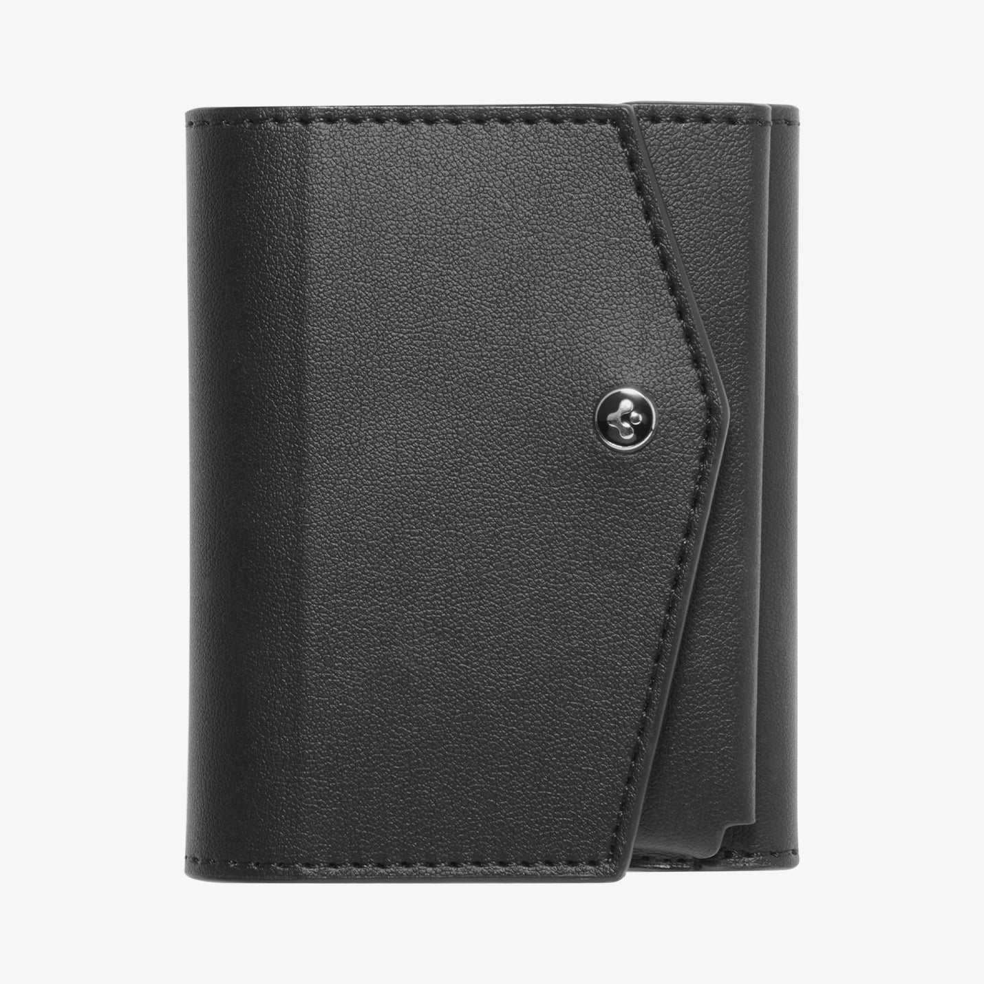 AFA09442 - MagSafe Card Holder Valentinus Pro | 3 Cards in Black showing the front