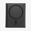 AFA09442 - MagSafe Card Holder Valentinus Pro | 3 Cards in Black showing the back with magfit ring