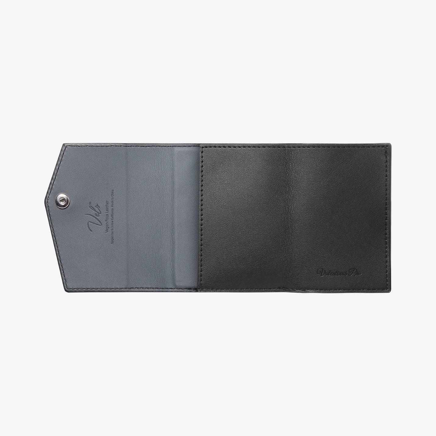 AFA09442 - MagSafe Card Holder Valentinus Pro | 3 Cards in Black showing the back