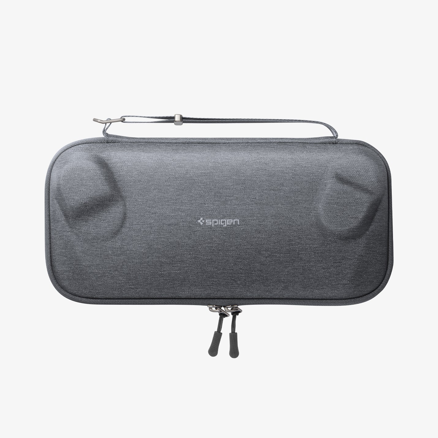 AGP09835 - Klasden Gaming Pouch 7 inch in Charcoal Gray showing the front