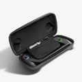 AGP09835 - Klasden Gaming Pouch 7 inch in Charcoal Gray showing inside