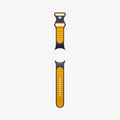 AMP09490 - PWF Series Band Nano Pop in blueberry navy showing the back of the watch band laid out flat