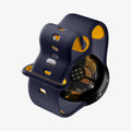 AMP09490 - Pixel Watch 5 (45mm) Nano Pop Blueberry Navy close-up view highlighting the soft-touch silicone material and durable construction.