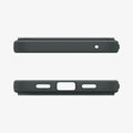 ACS09719 - Pixel 10 Pro XL Case Liquid Air (MagFit) in abyss green showing the top and bottom of case