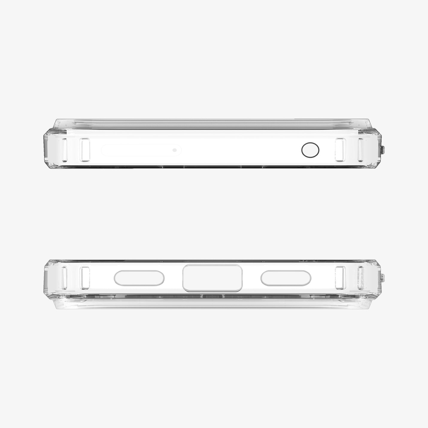 ACS09740 - Pixel 10 Pro XL Crystal Flex (MagFit) showing the top and bottom of case