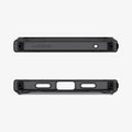 ACS09726 - Pixel 10 Pro XL Case Ultra Hybrid Metal Ring (MagFit) in frost black showing the top and bottom of case