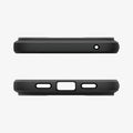 ACS09698 - Pixel 10 / Pixel 10 Pro Case Rugged Armor (MagFit) in black showing the top and bottom