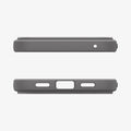 ACS09697 - Pixel 10 Pro Case Liquid Air (MagFit) in marble gray showing the top and bottom of case