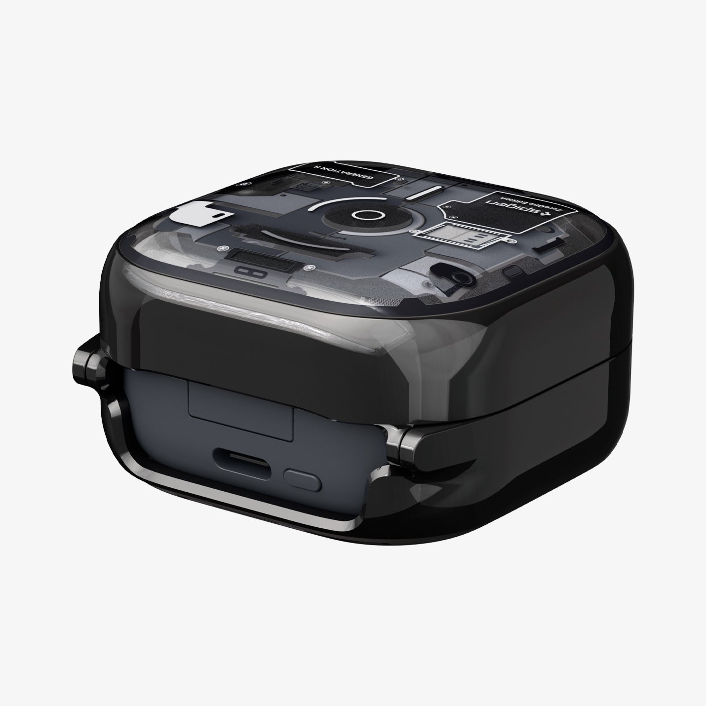 ACS11201 - Galaxy Buds 4 Series - Ultra Hybrid Zero One showing the back, side and top