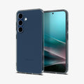 ACS08975 - Galaxy S25 Plus Case Liquid Crystal in Space Crystal showing the back, partial front and sides