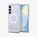 ACS10023 - Galaxy S25 FE Case Slim Armor Essential (MagFit) in clear showing the back and front