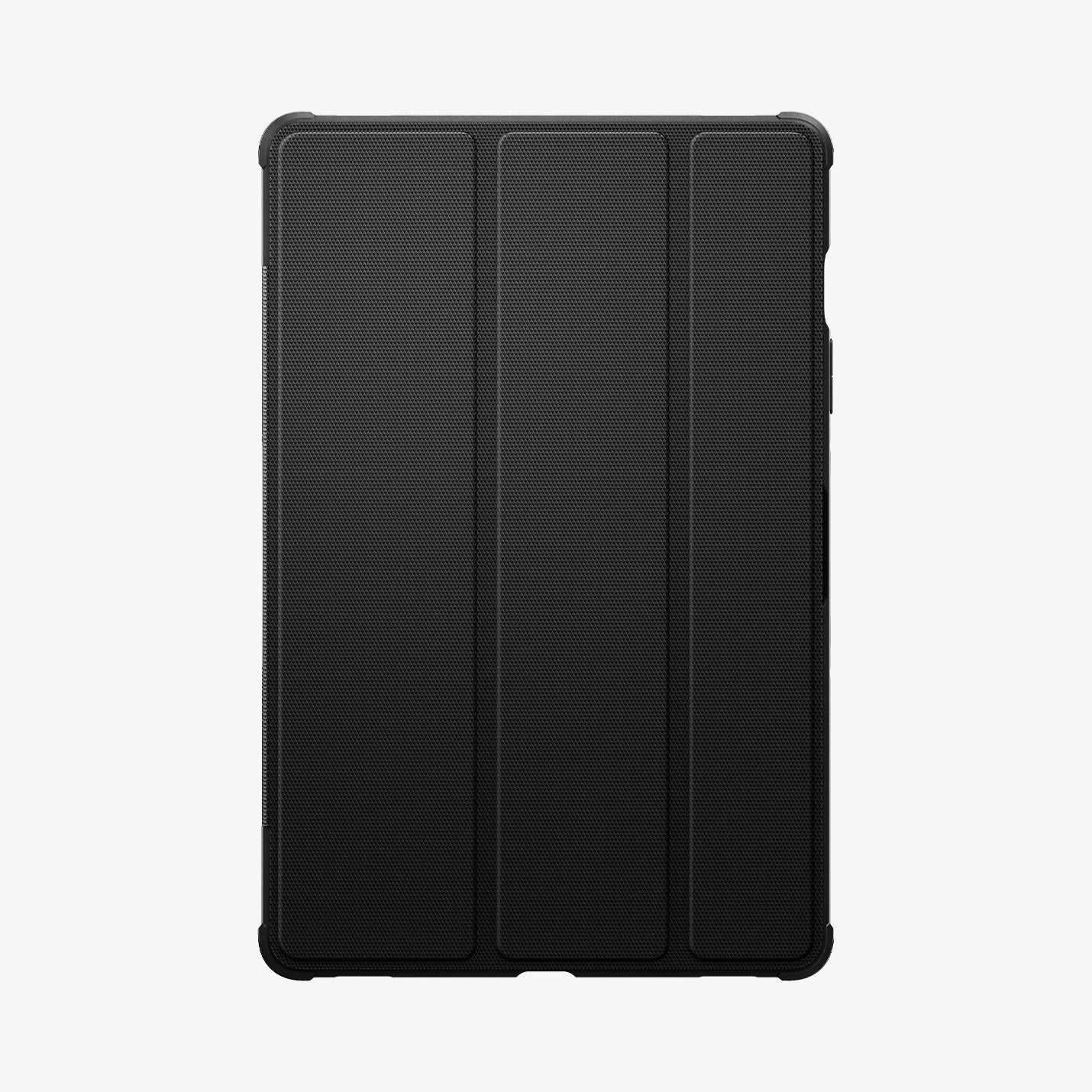 ACS09380 - Galaxy Tab S10 FE Case Rugged Armor Pro in Matte Black showing the front