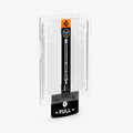 AGL11759 - Galaxy Z Fold 8 GLAS.tR EZ Fit Pro showing an angled view of the installation tray with 