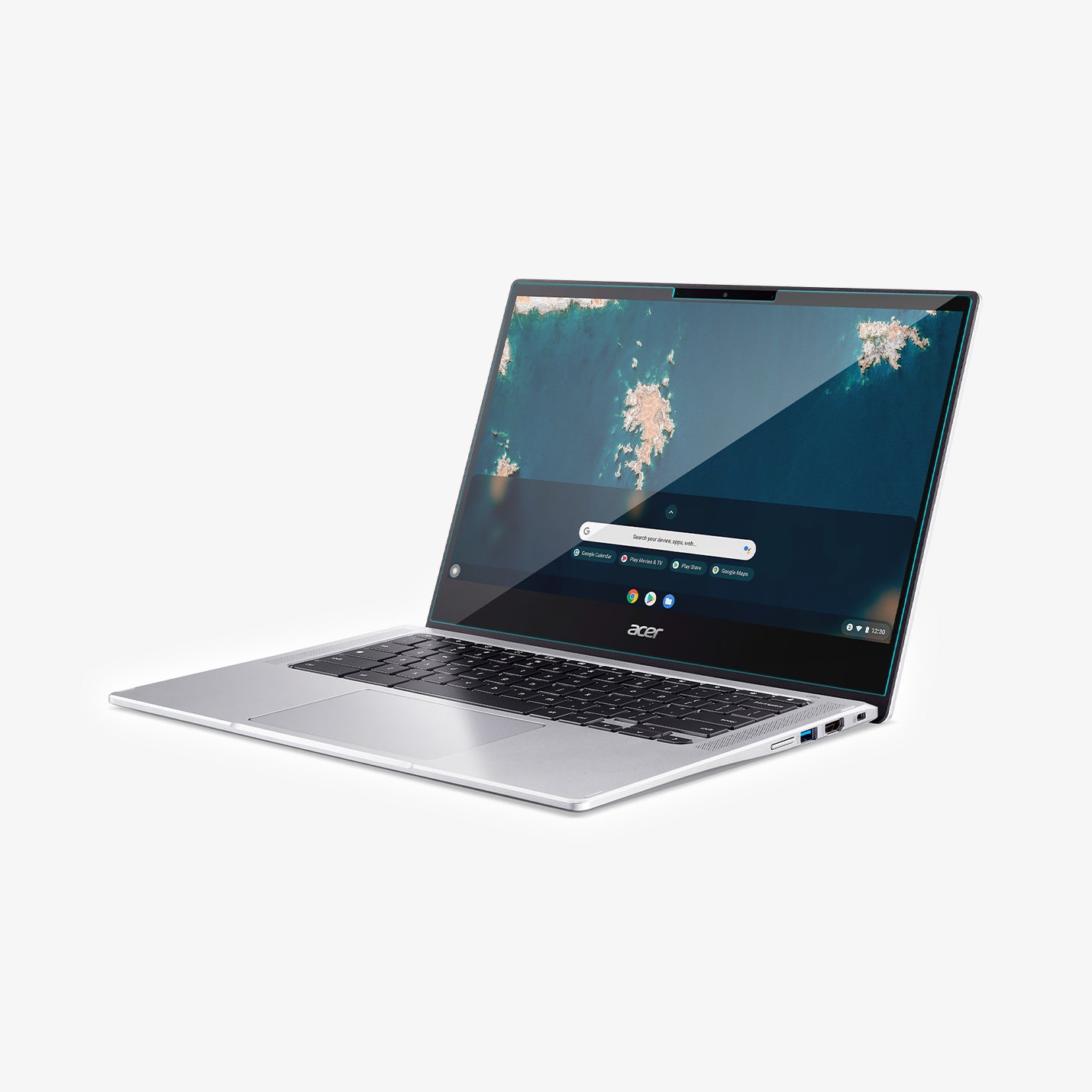 AGL06506 - Acer Chromebook Spin 314 Screen Protector Glas.tR SLIM showing the front and partial side