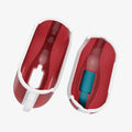 ACS08646 - AirPods 4 Pro / AirPods 4 Classic C1 in Ruby showing the inner top and bottom
