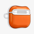 ACS08647 - AirPods 4 Pro / AirPods 4 Classic C1 in Tangerine showing the back and partial side