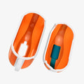 ACS08647 - AirPods 4 Pro / AirPods 4 Classic C1 in Tangerine showing the inner top and bottom