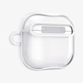 ACS08643 - AirPods 4 Pro / AirPods 4 Ultra Hybrid in Jet White showing the back