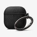 ACS08648 - AirPods 4 Pro / AirPods 4 Case Urban Fit in Black showing the front and partial side with carabiner