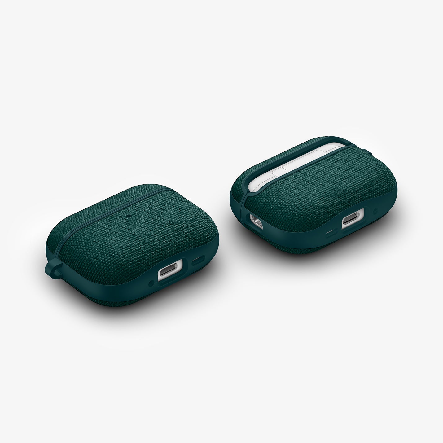 ACS09831 - AirPods Pro 3 Series Urban Fit in Midnight Green showing the front, back, sides and bottom