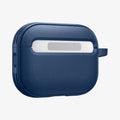 ACS09828 - AirPods Pro 3 Spigen Vault in Navy Blue showing the back and side