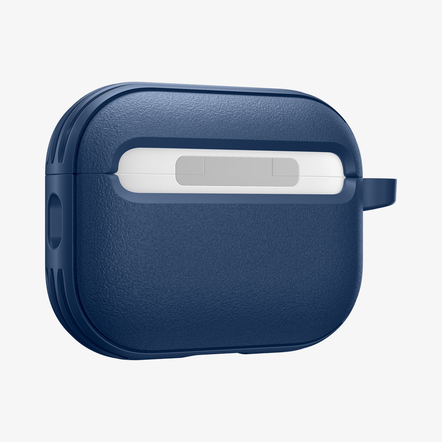 ACS09828 - AirPods Pro 3 Spigen Vault in Navy Blue showing the back and side