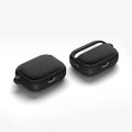 ACS10604 - AirPods Pro 3 Classic Fit in Black showing the front, back, sides and bottom