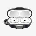 ACS10133 - AirPods Pro 3 Nano Pop in Black Sesame showing the front with top open and AirPods inside