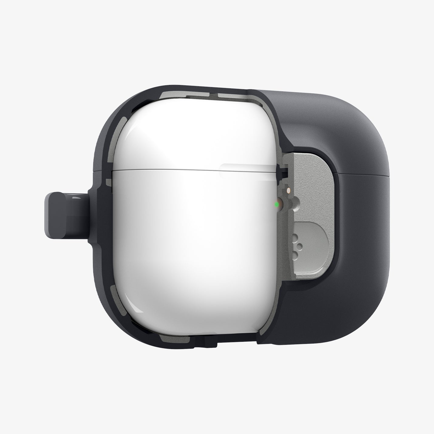 ACS10133 - AirPods Pro 3 Nano Pop in Black Sesame showing the front with case half cut open