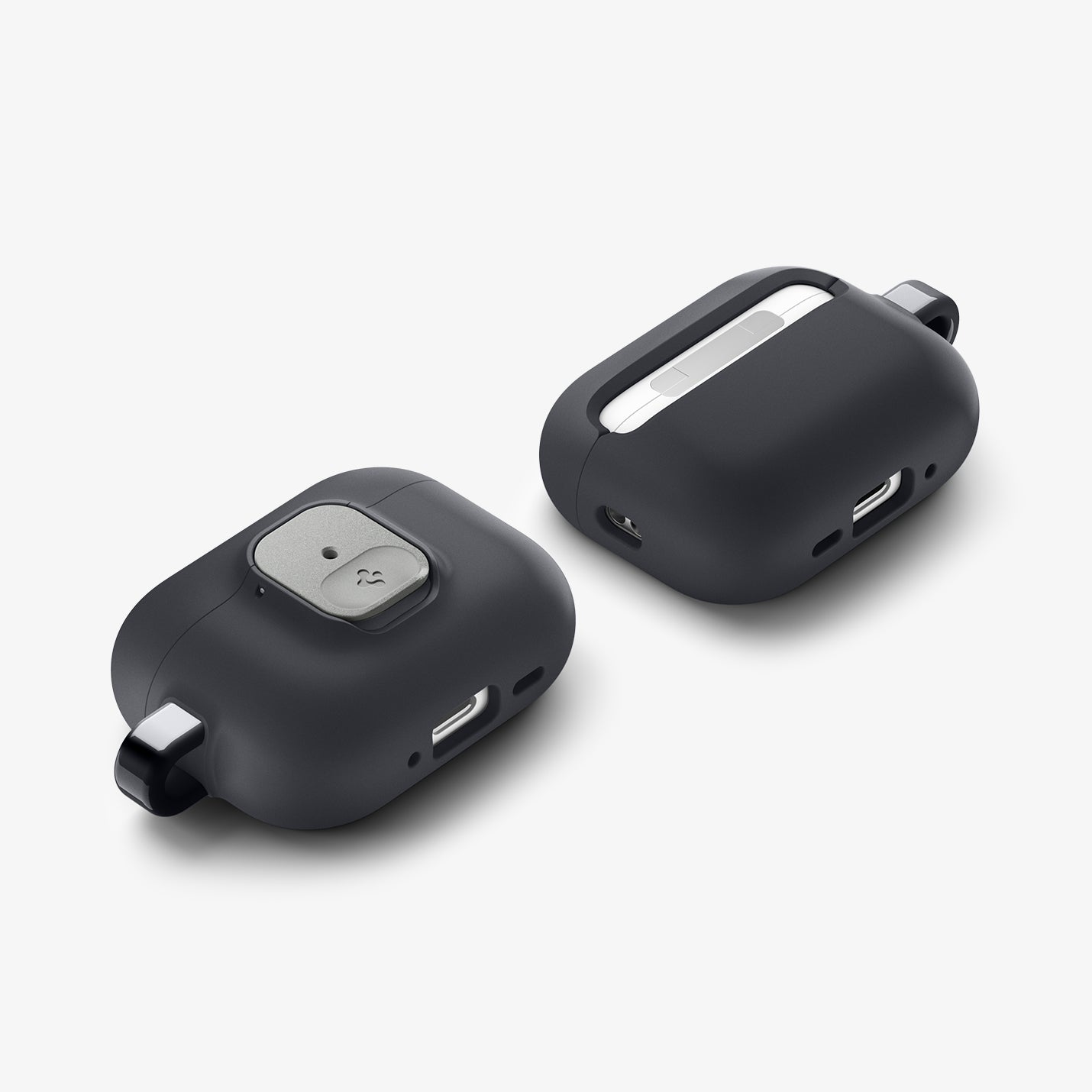 ACS10133 - AirPods Pro 3 Nano Pop in Black Sesame showing the front, back, sides and bottom