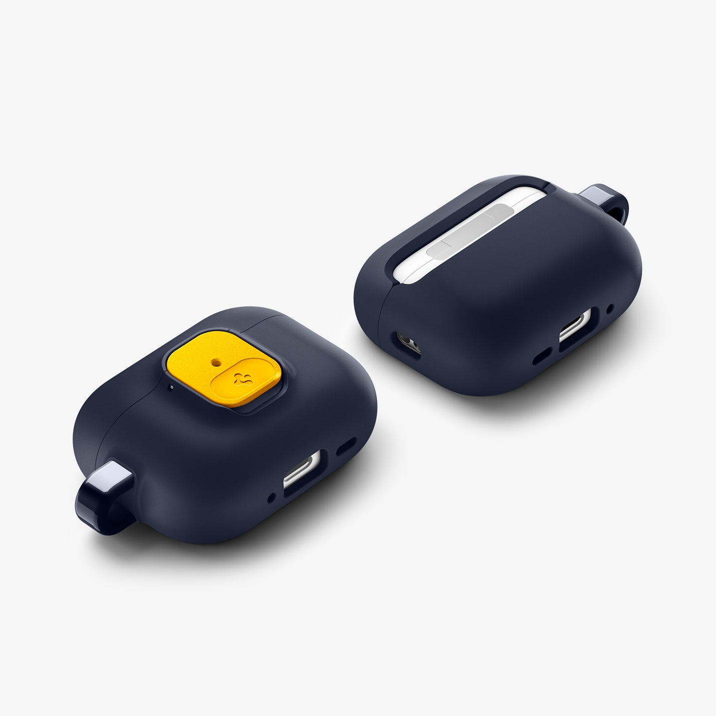 ACS09829 - AirPods Pro 3 Nano Pop in Blueberry Navy showing the front, back, sides and bottom