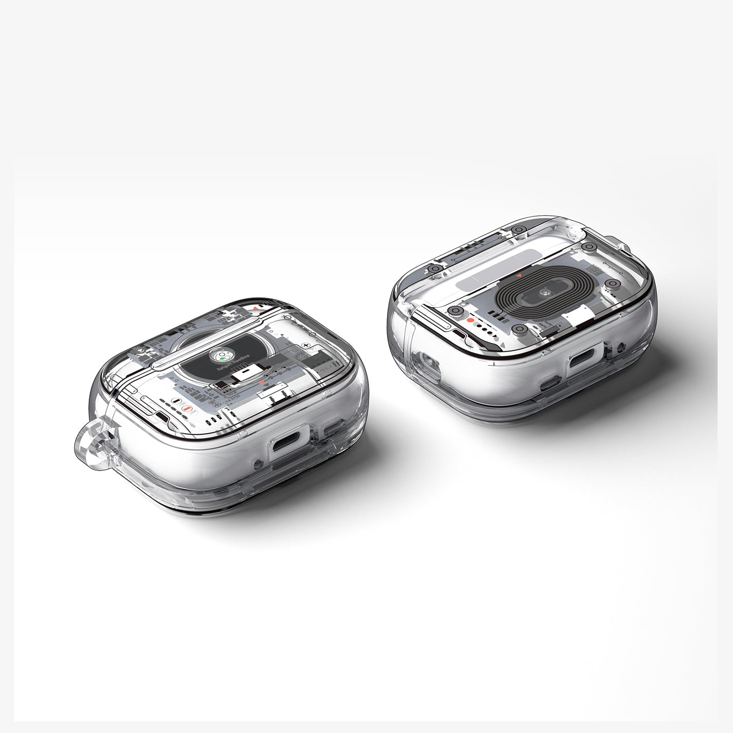 ACS09824 - AirPods Pro 3 Series Ultra Hybrid Neo One (MagFit) showing front, back and sides