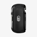 ACS09823 - AirPods Pro 3 Series Ultra Hybrid Zero One (MagFit) in Zero One Black showing the side